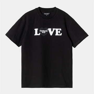 Carhartt WIP T-shirt W Love Black